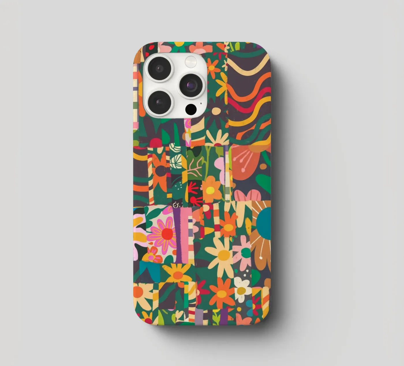 Patchwork iphone case by GigiRosado