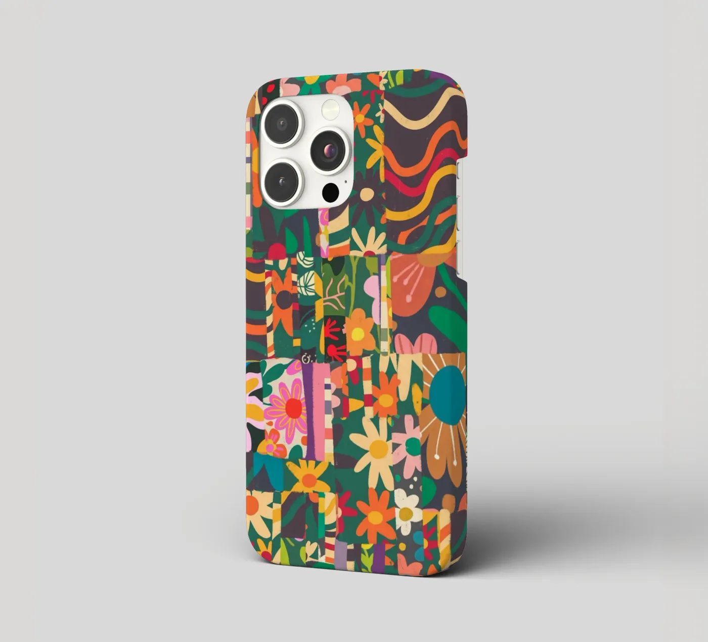 Patchwork iphone case by GigiRosado