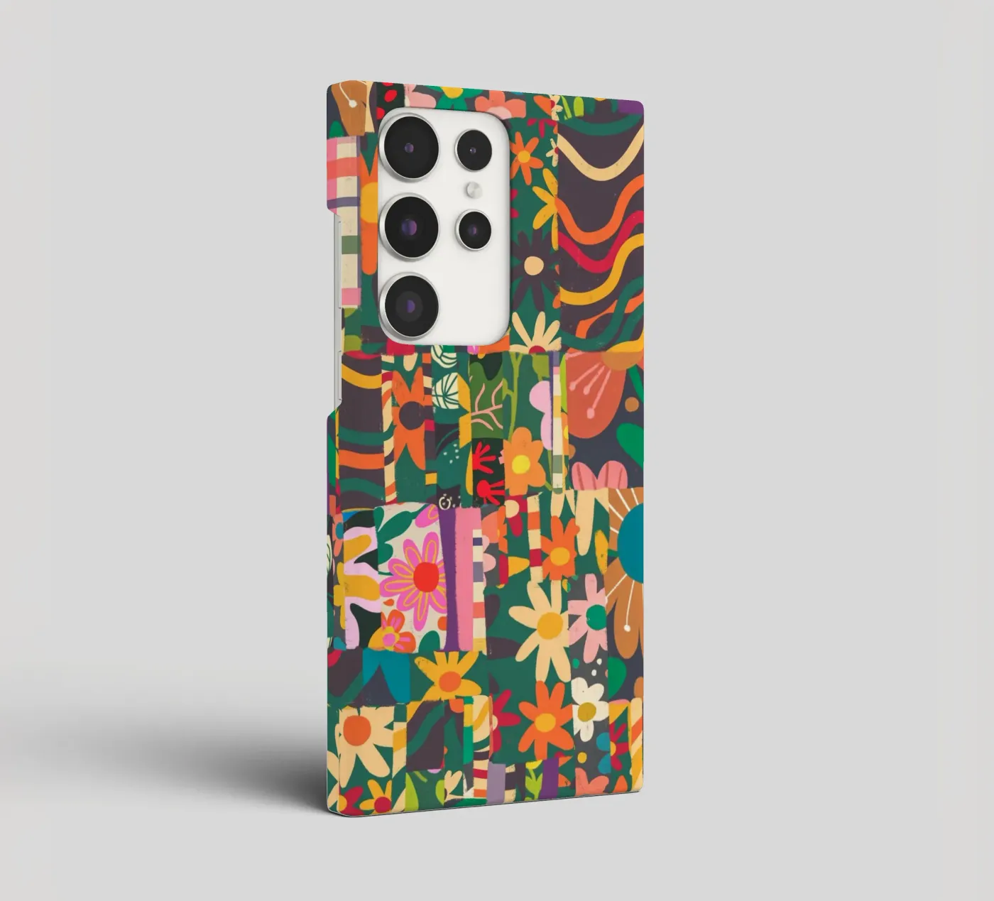 Patchwork Samsung Hülle von GigiRosado