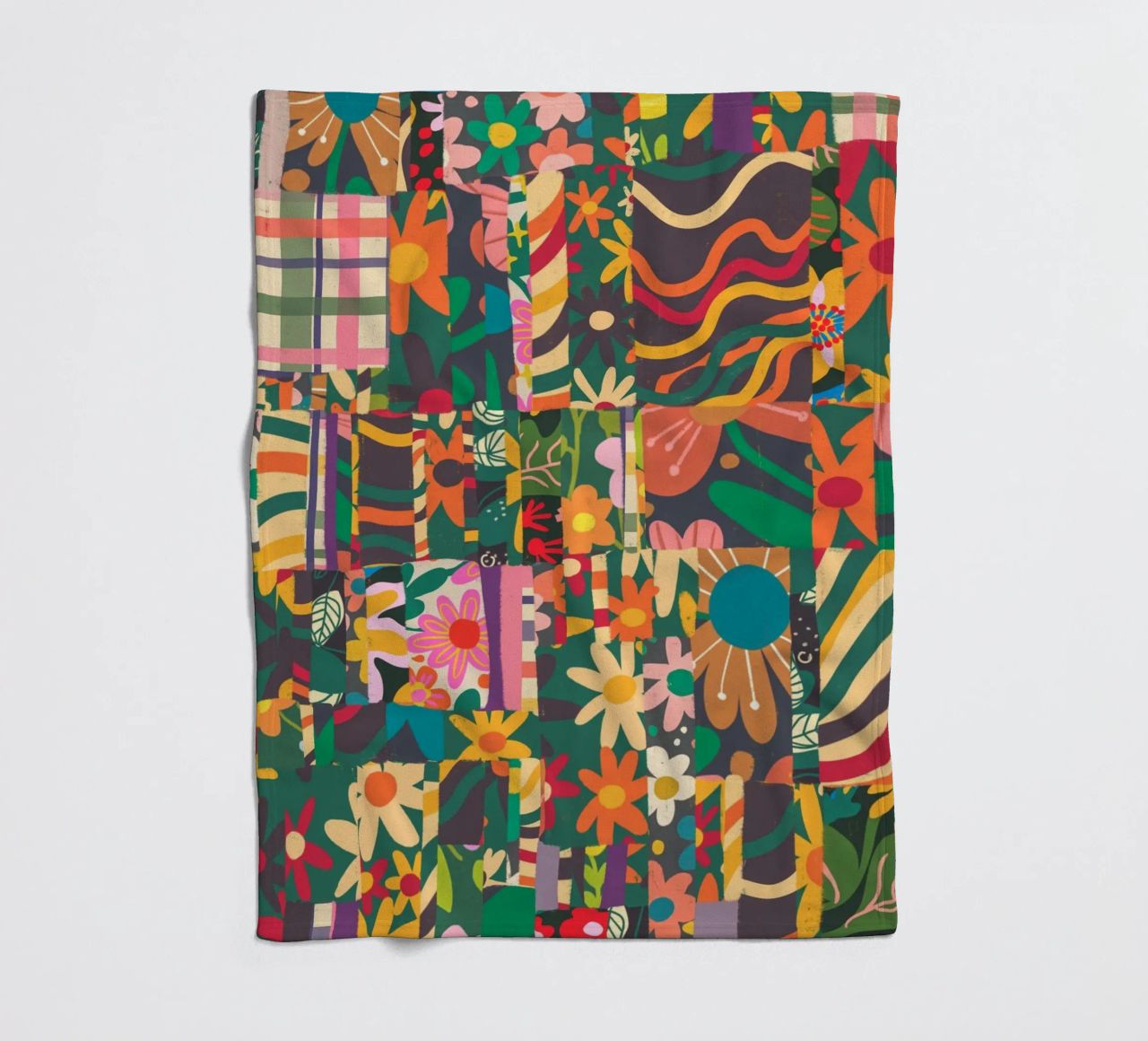 Patchwork coperta in pile da GigiRosado