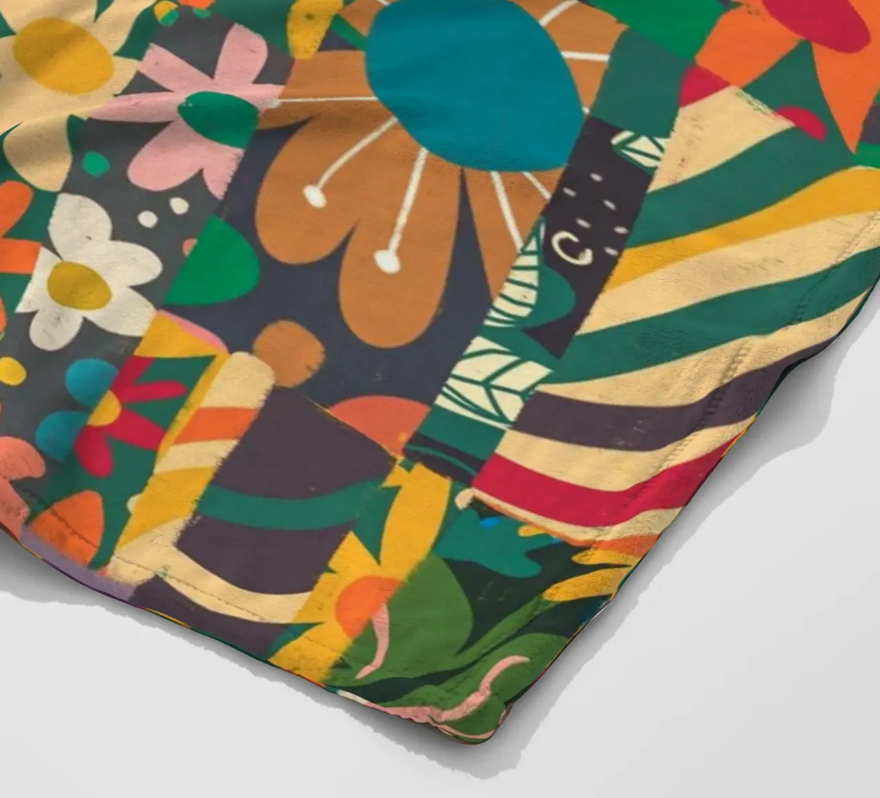 Patchwork Fleecedecke von GigiRosado