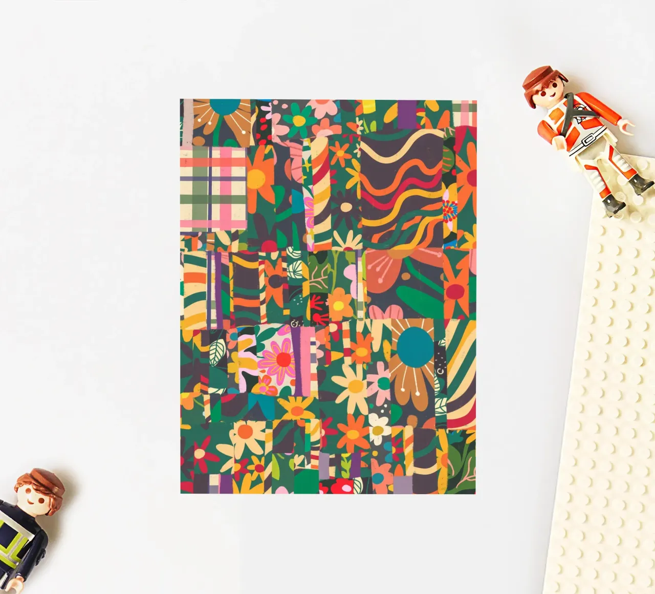 Patchwork sticker by GigiRosado