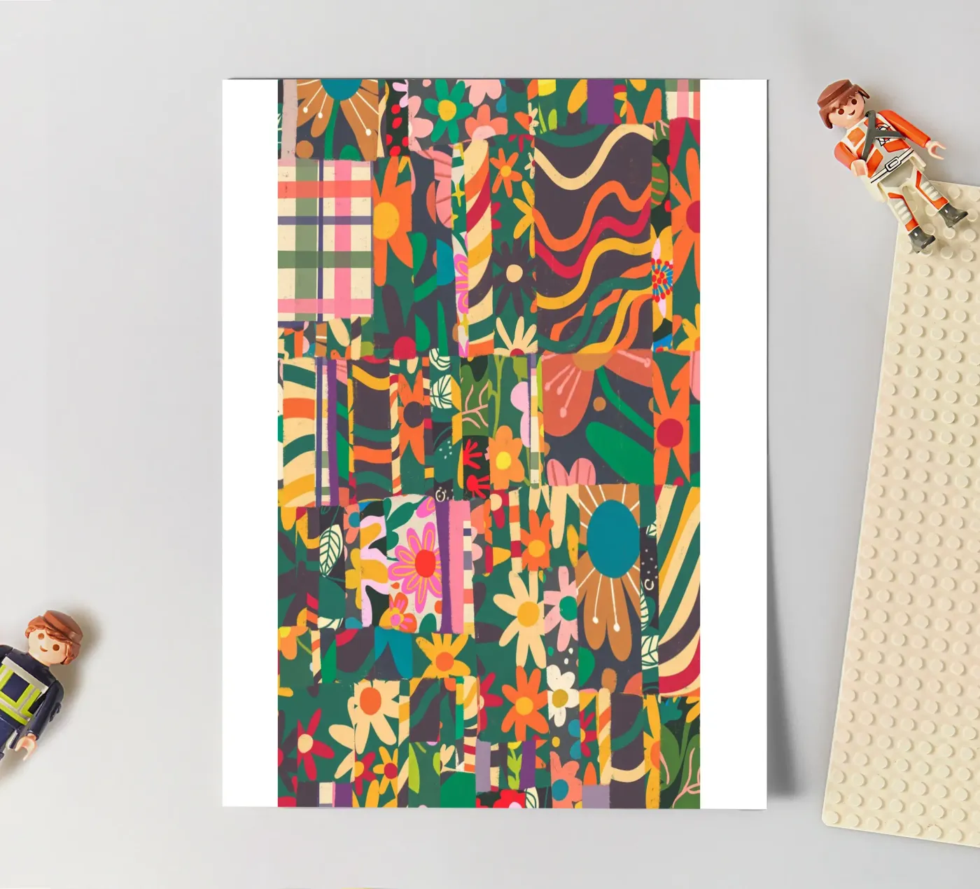 Patchwork stickervel van GigiRosado