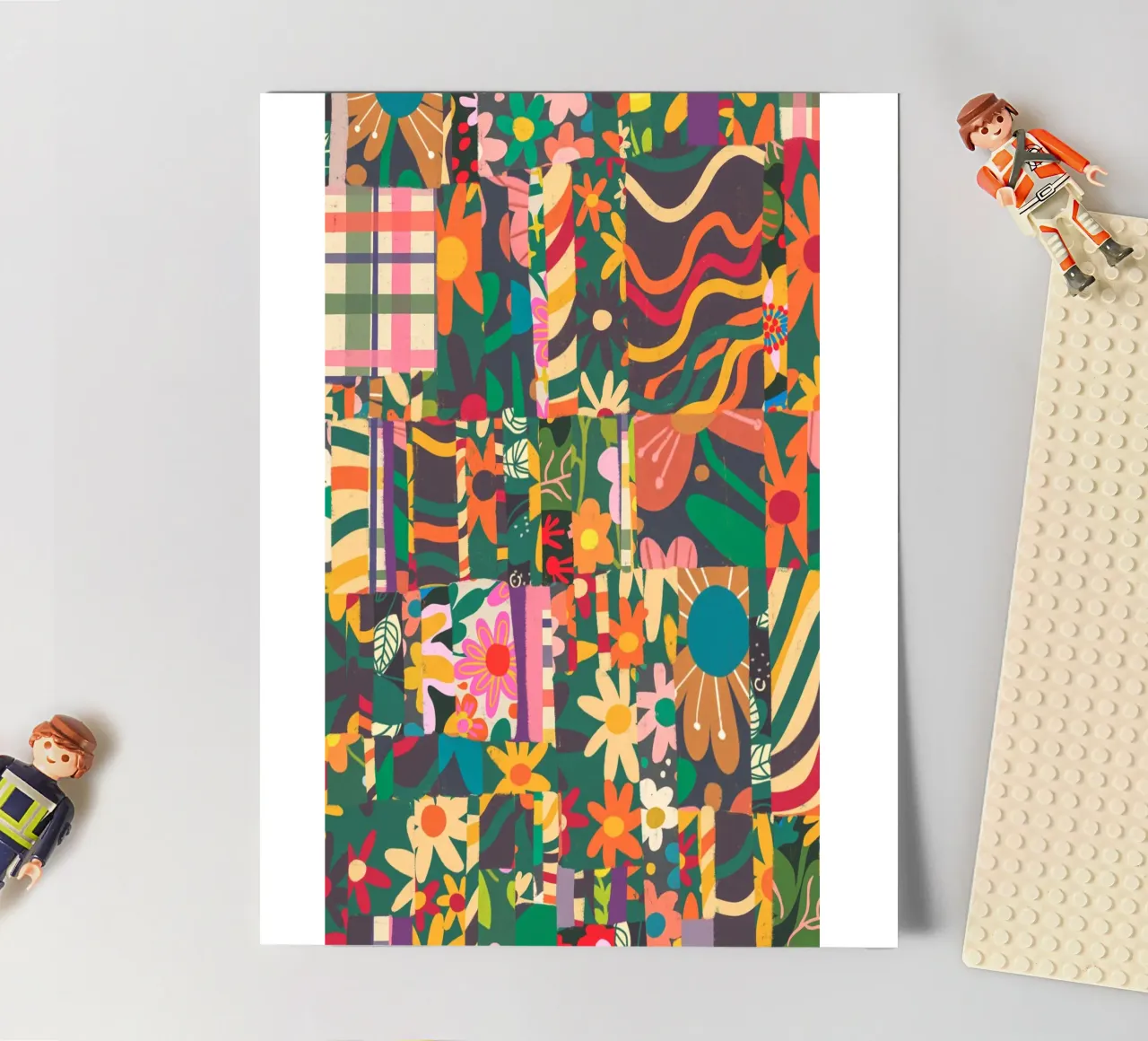 Patchwork sticker sheet by GigiRosado