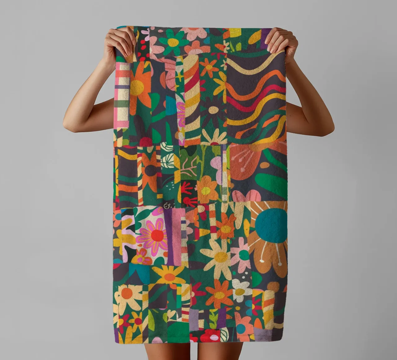 Patchwork asciugamano da bagno da GigiRosado