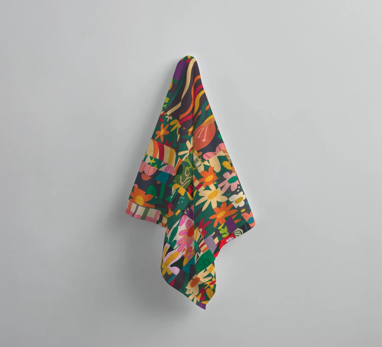Patchwork toalla de baño de GigiRosado