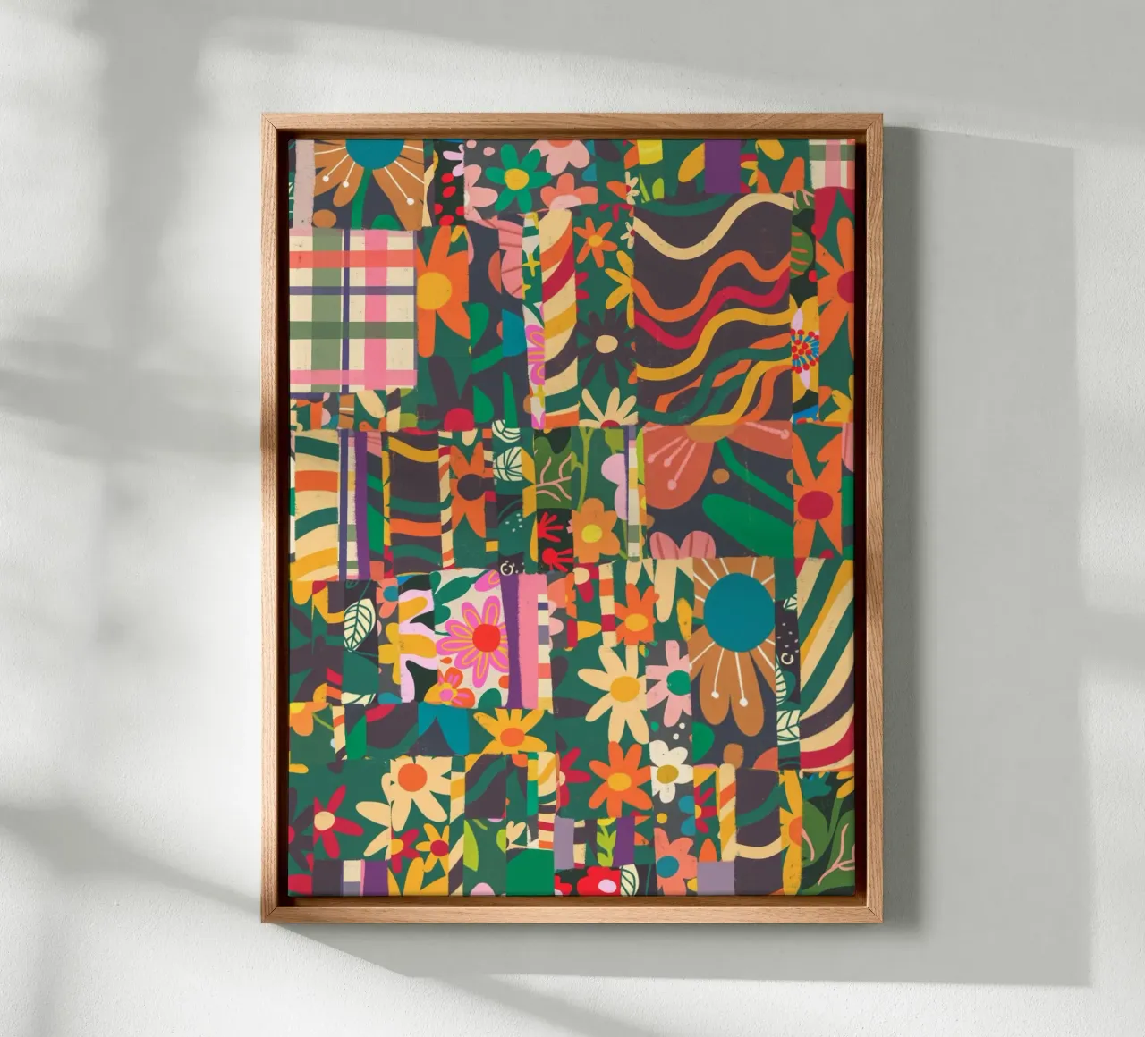 Patchwork canvas by GigiRosado