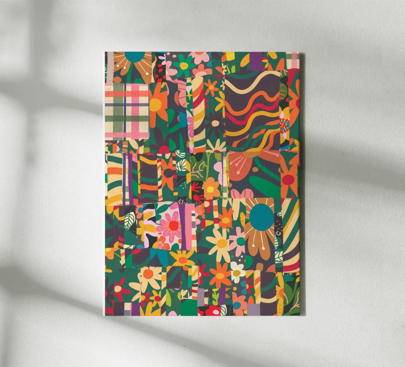 Patchwork Leinwand von GigiRosado