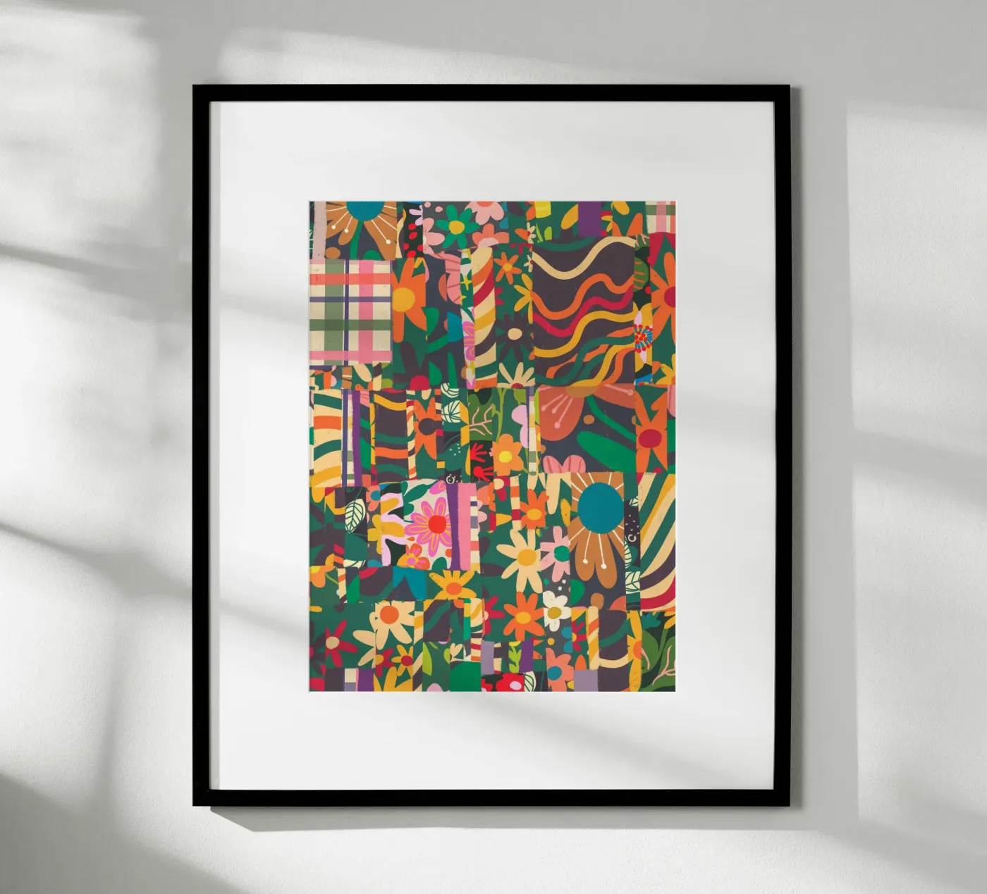 Patchwork Poster von GigiRosado