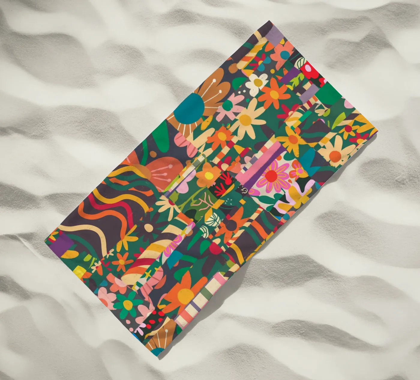 Patchwork serviette de plage de GigiRosado