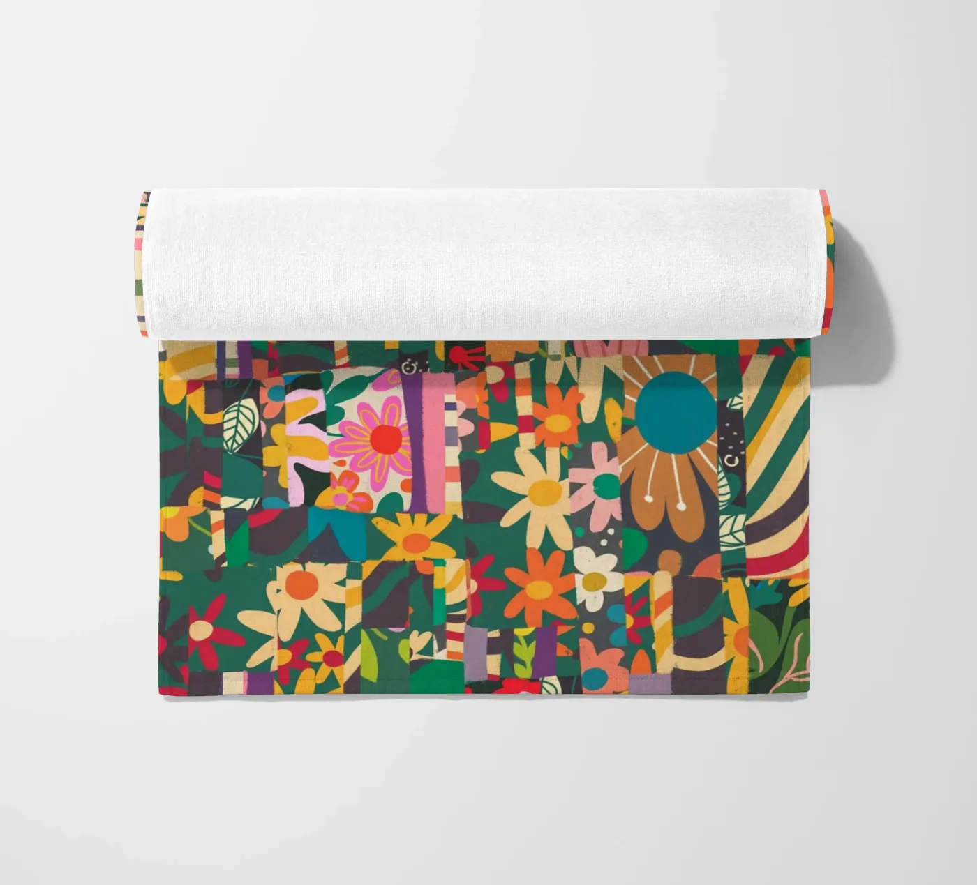 Patchwork strandhanddoek van GigiRosado