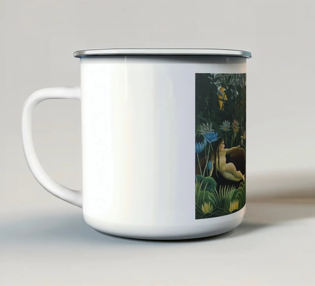 Henri Rousseau - Il sogno tazza in smalto da Timeless Artworks
