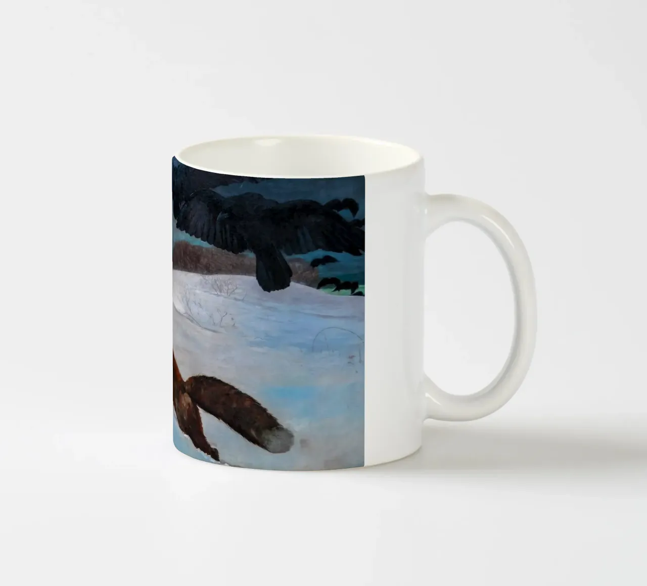 Winslow Homer - La caccia alla volpe tazza in ceramica da William Store