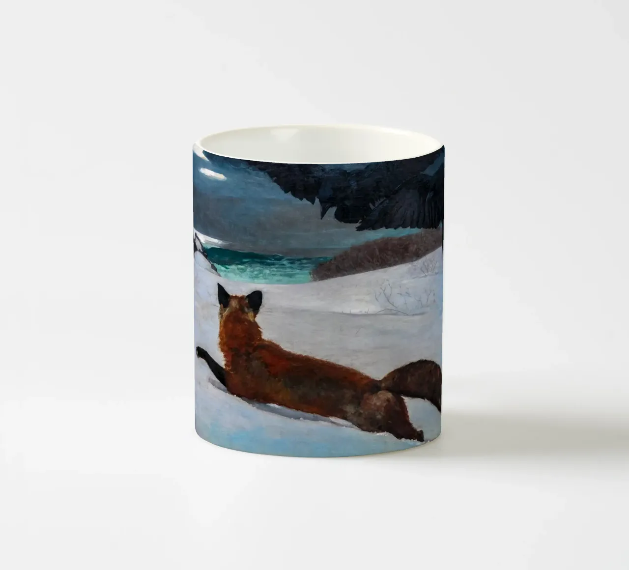 Winslow Homer - La caccia alla volpe tazza in ceramica da William Store