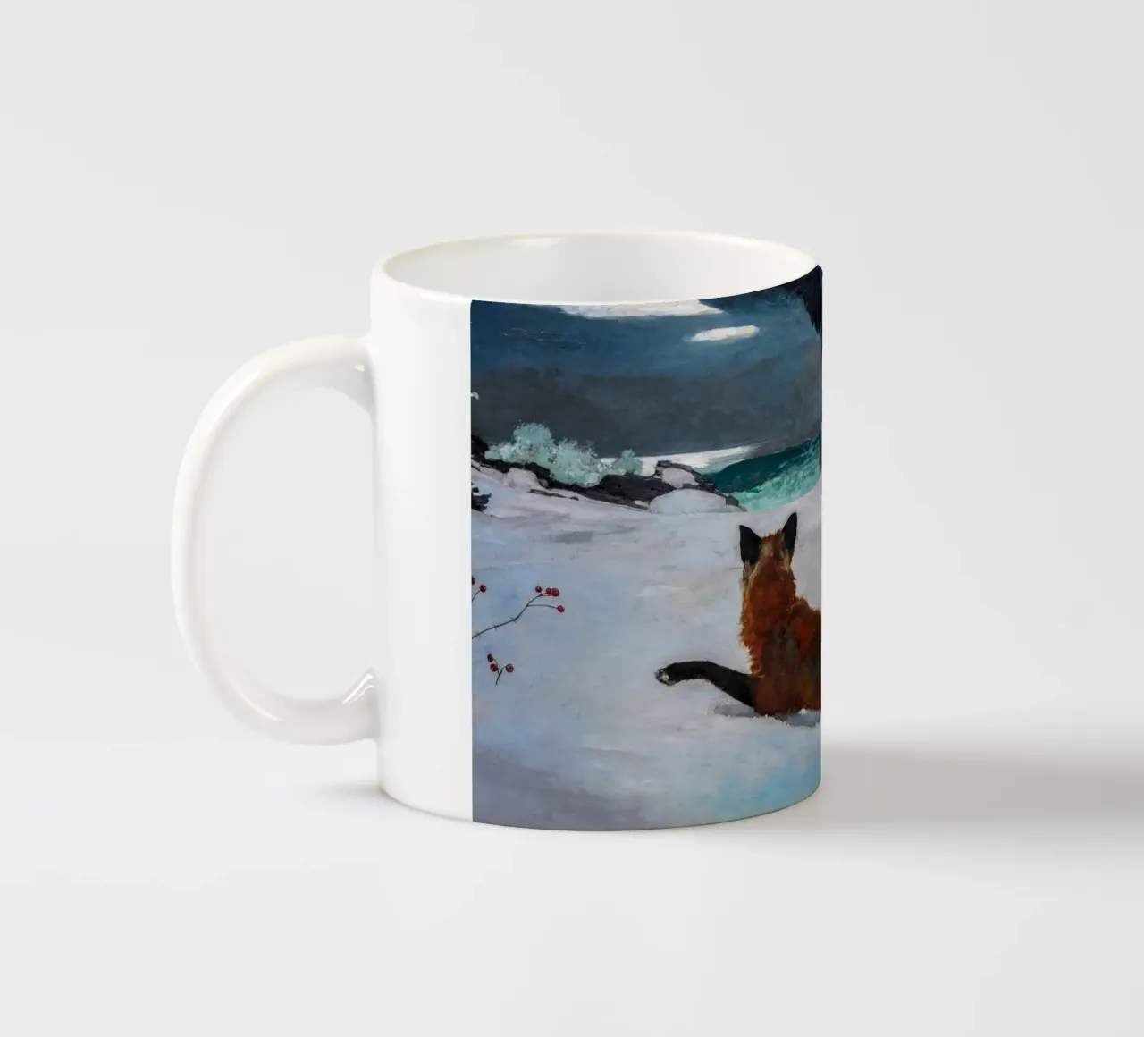 Winslow Homer - La caccia alla volpe tazza in ceramica da William Store