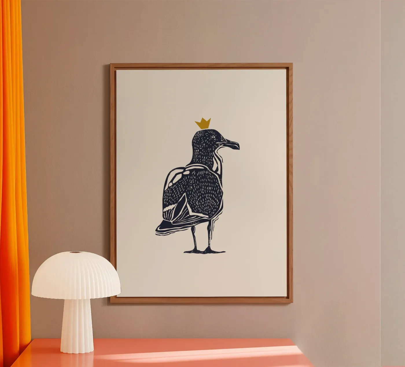 Seagull forex plate by Indigo Rain