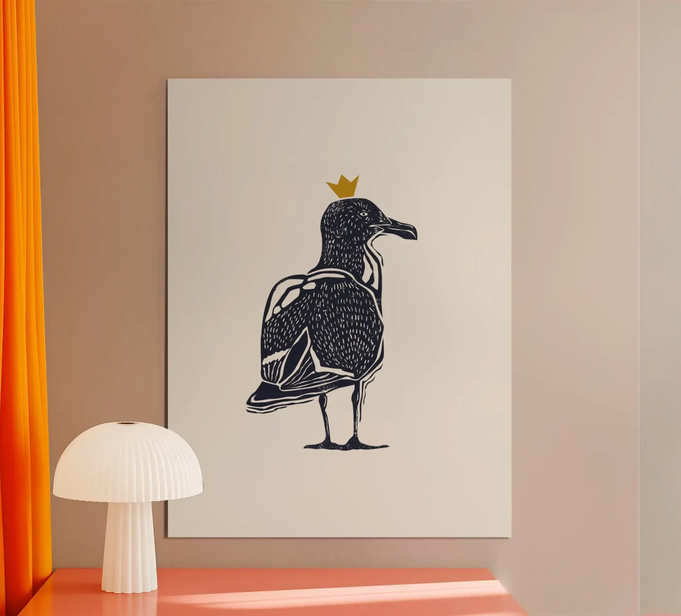 Seagull poster by Indigo Rain