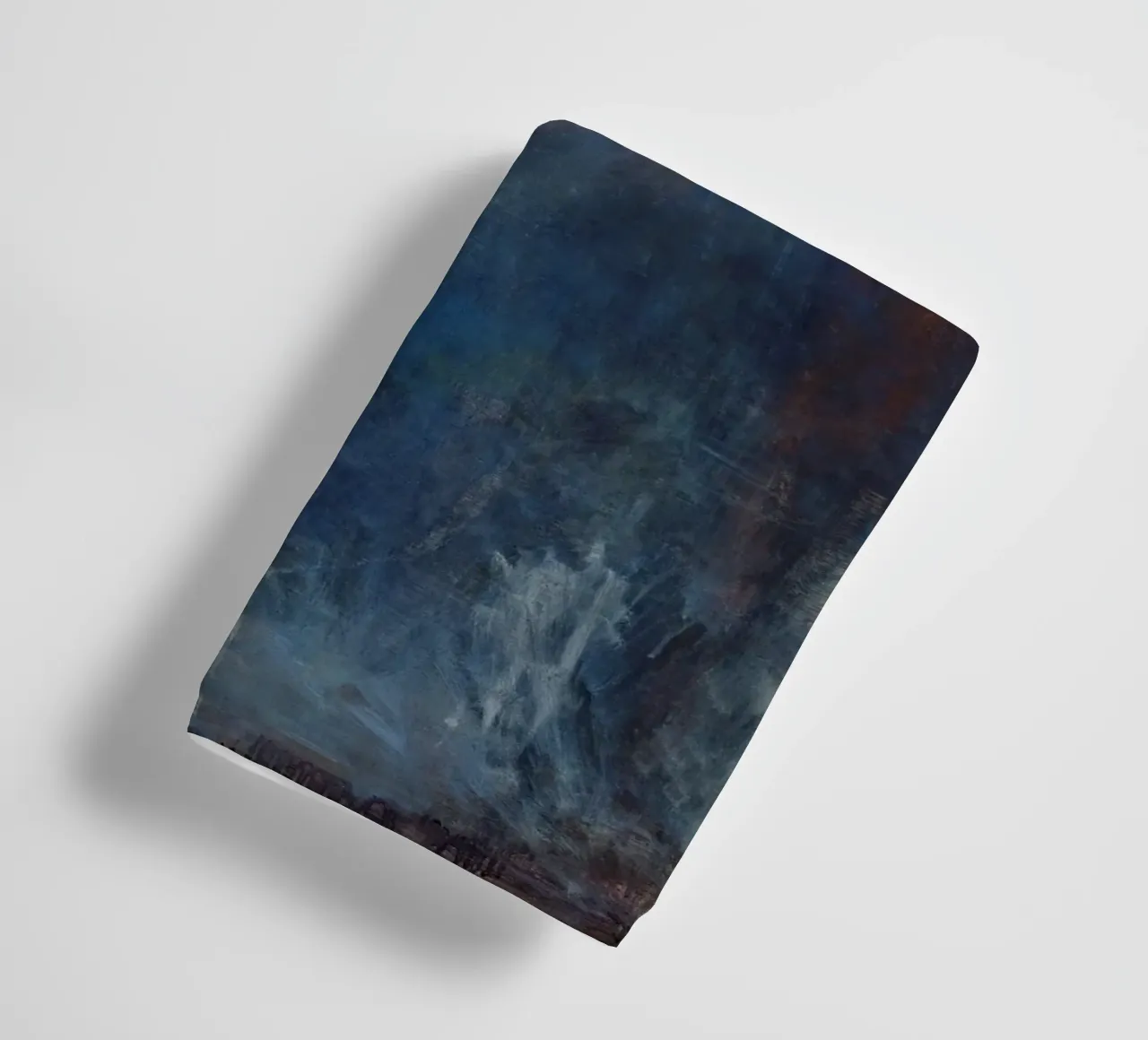 Edvard Munch - Selbstporträt mit brennender Zigarette Handtuch von Timeless Artworks
