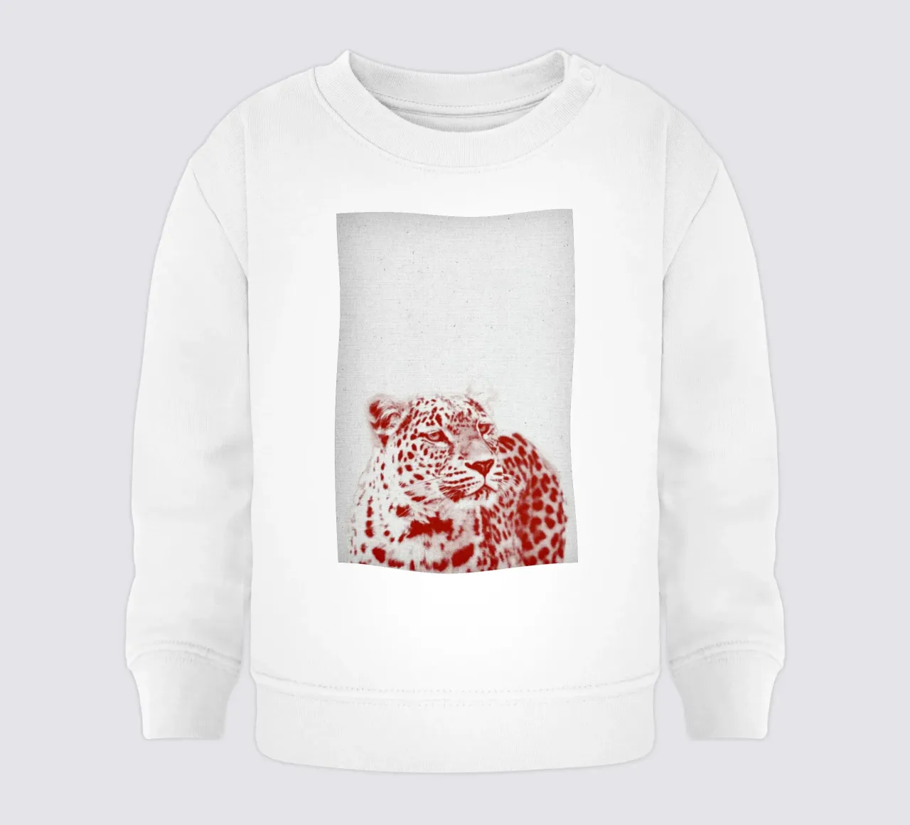 Leopard felpa neonato da Froilein Juno
