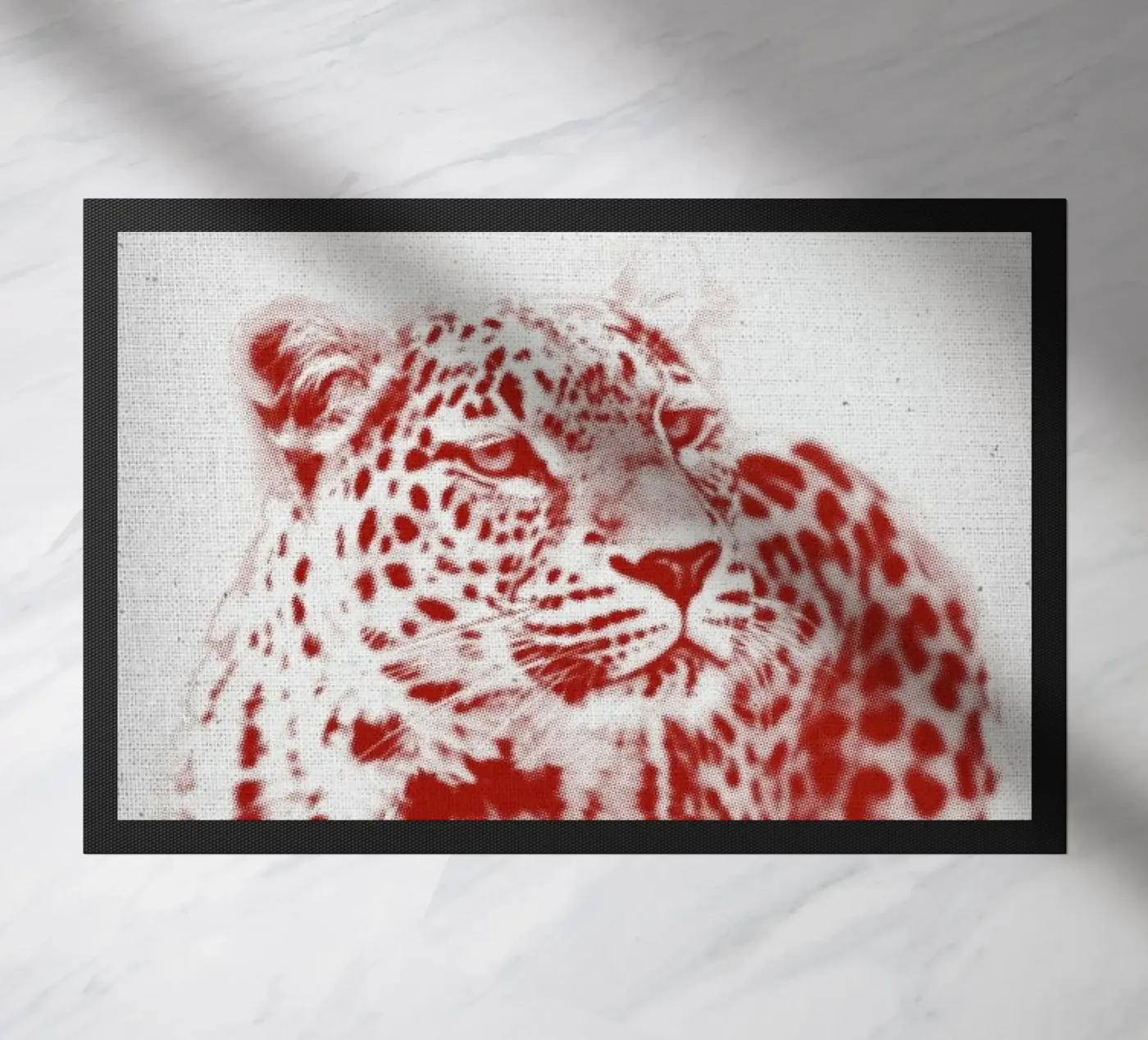 Leopard 01 Fußmatte von Froilein Juno
