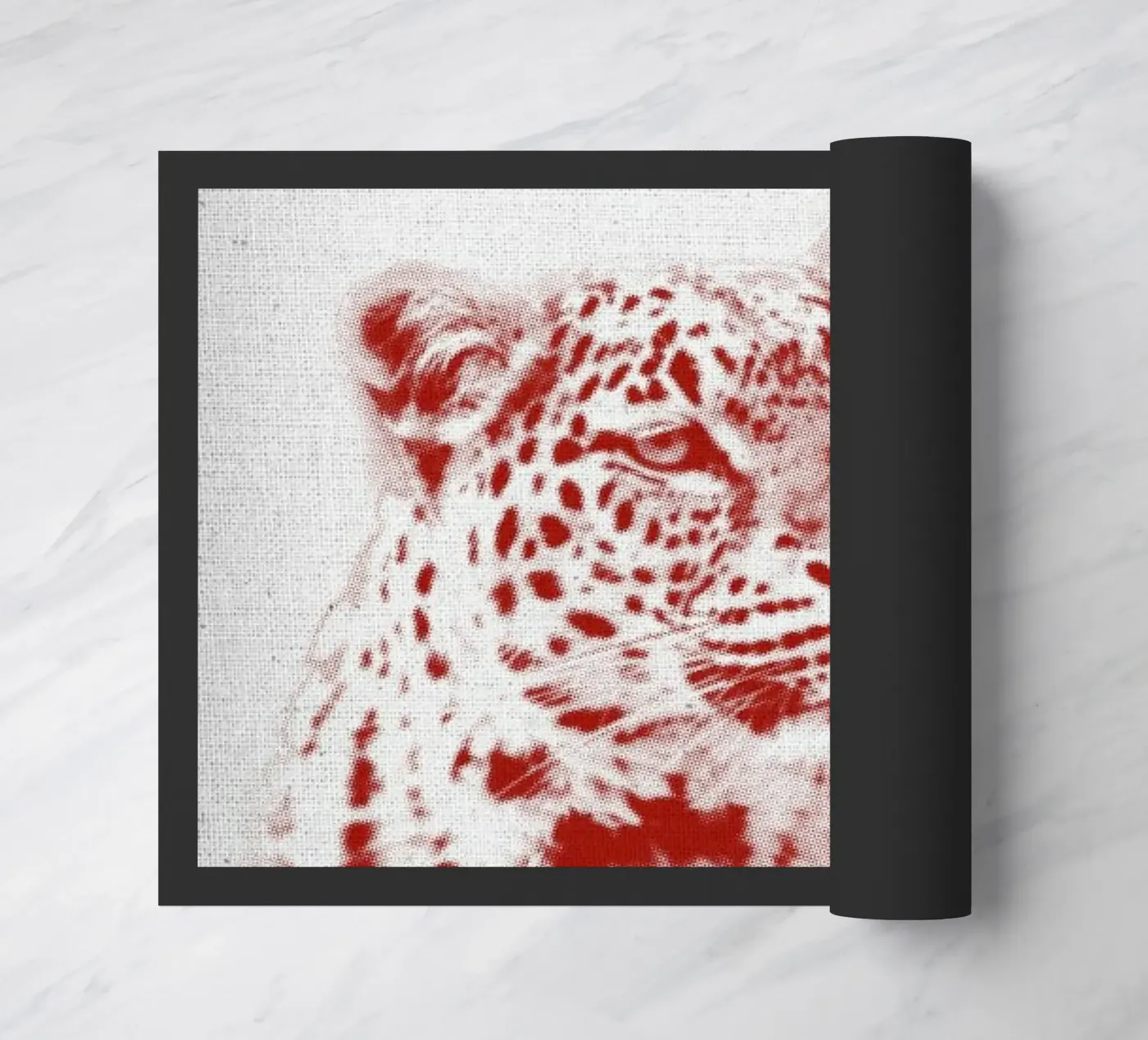 Leopard 01 Fußmatte von Froilein Juno