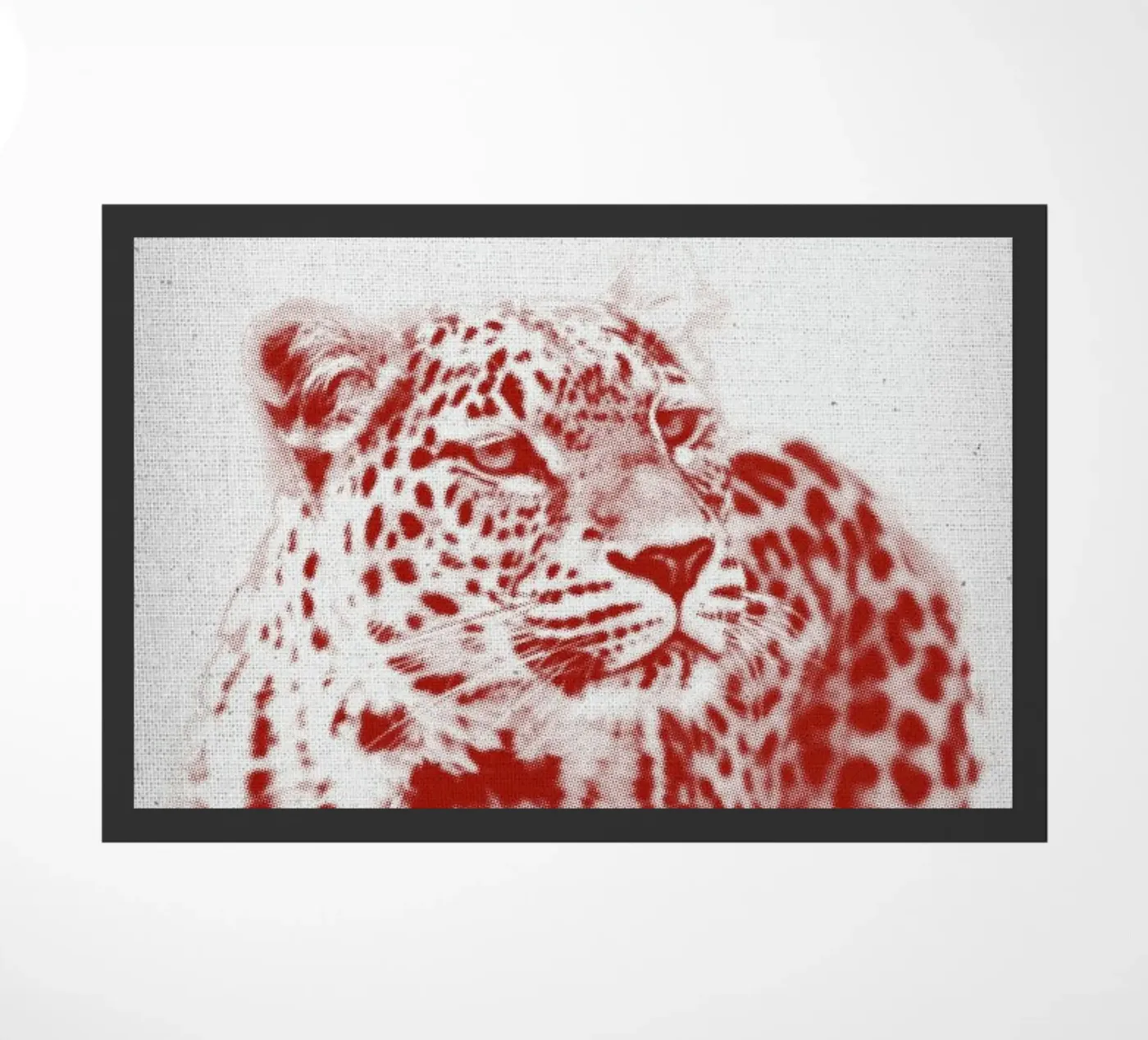 Leopard 01 Fußmatte von Froilein Juno