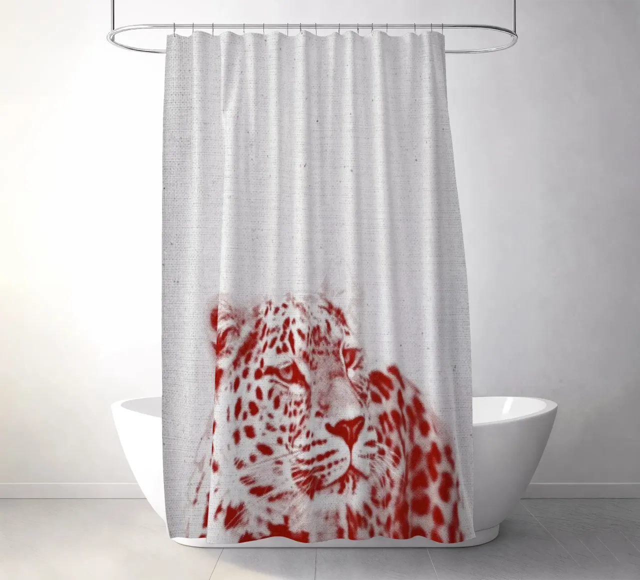 Leopard tenda da doccia da Froilein Juno