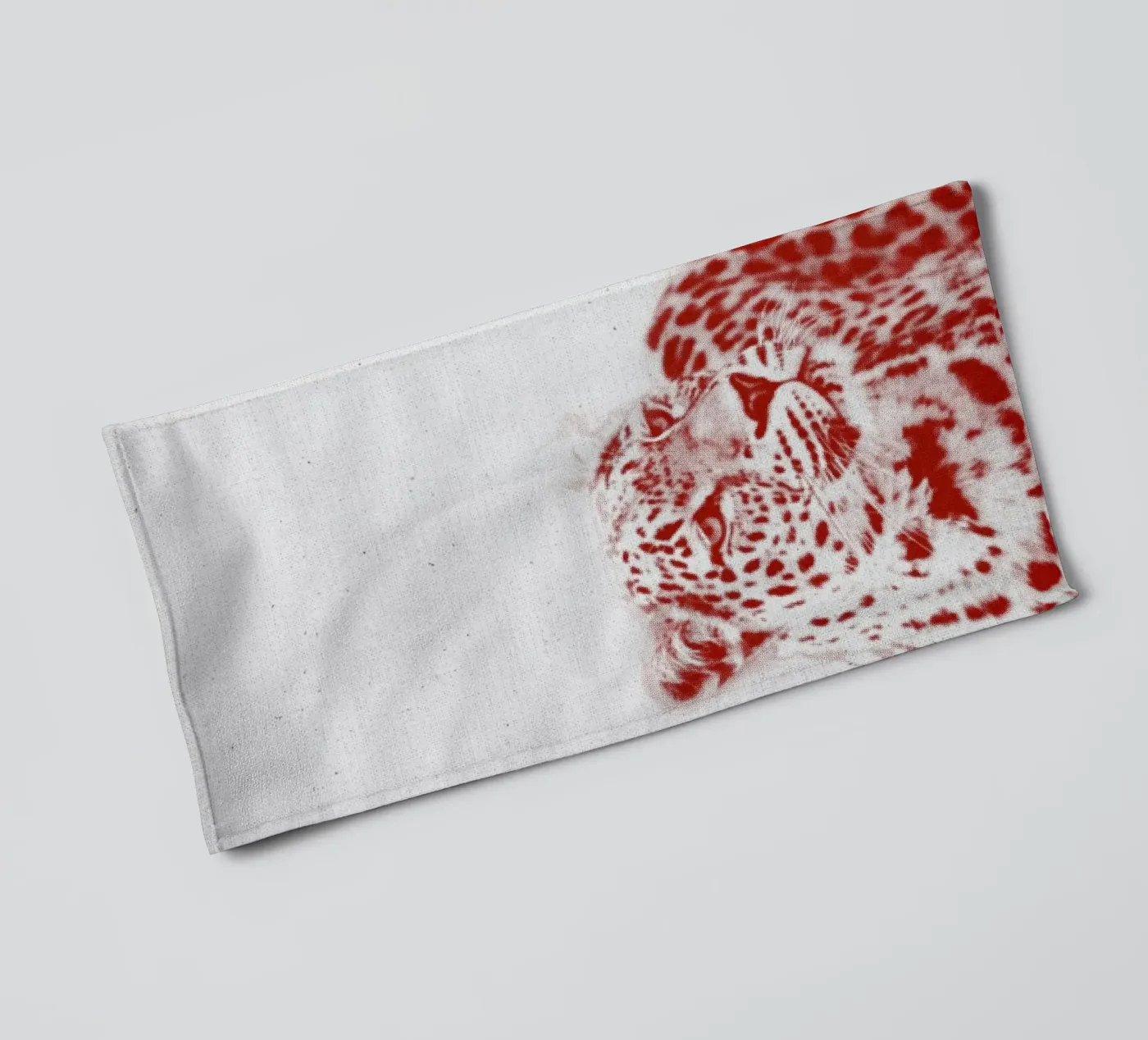 Leopard 01 badhanddoek van Froilein Juno