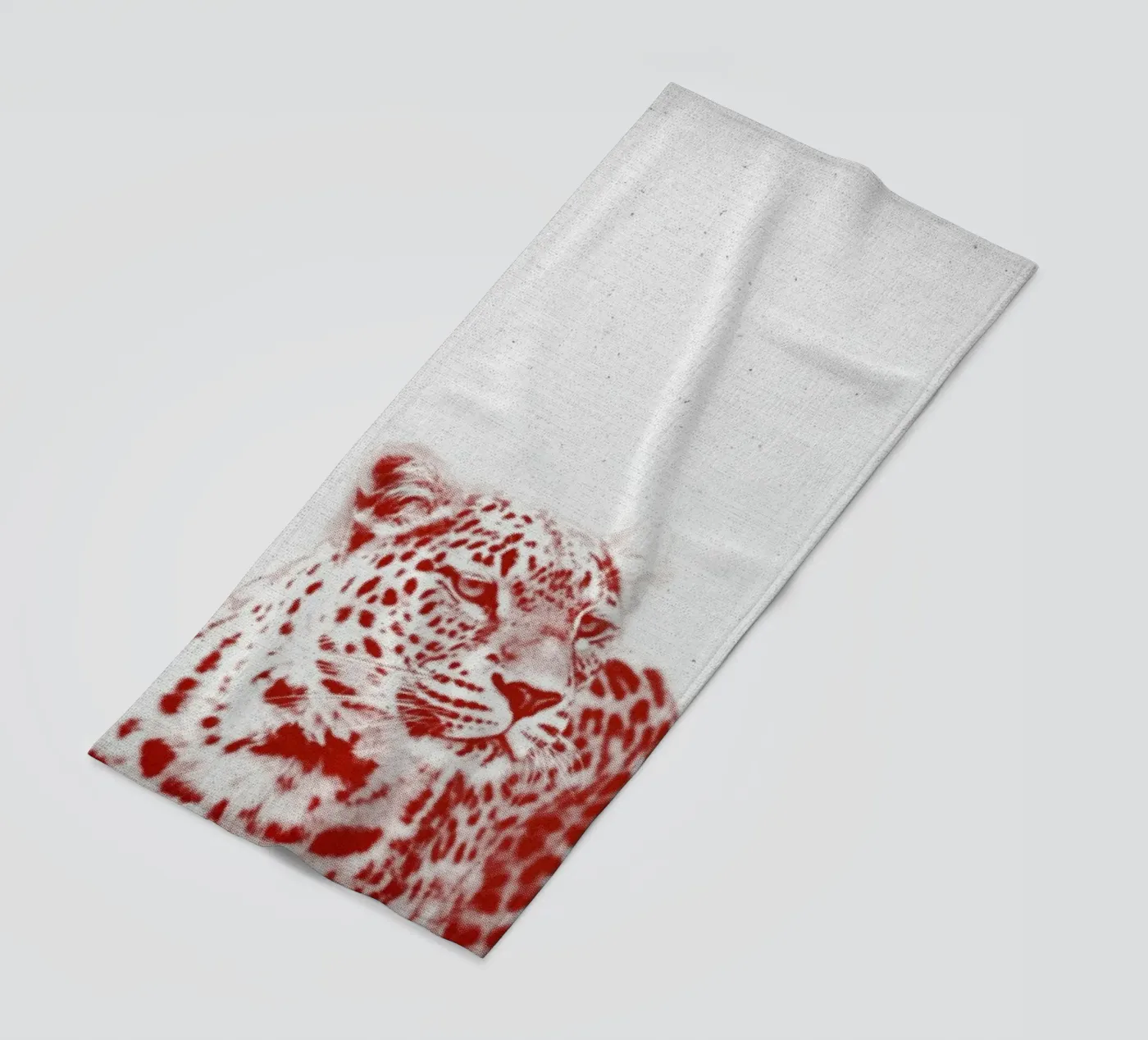 Leopard 01 beach towel by Froilein Juno