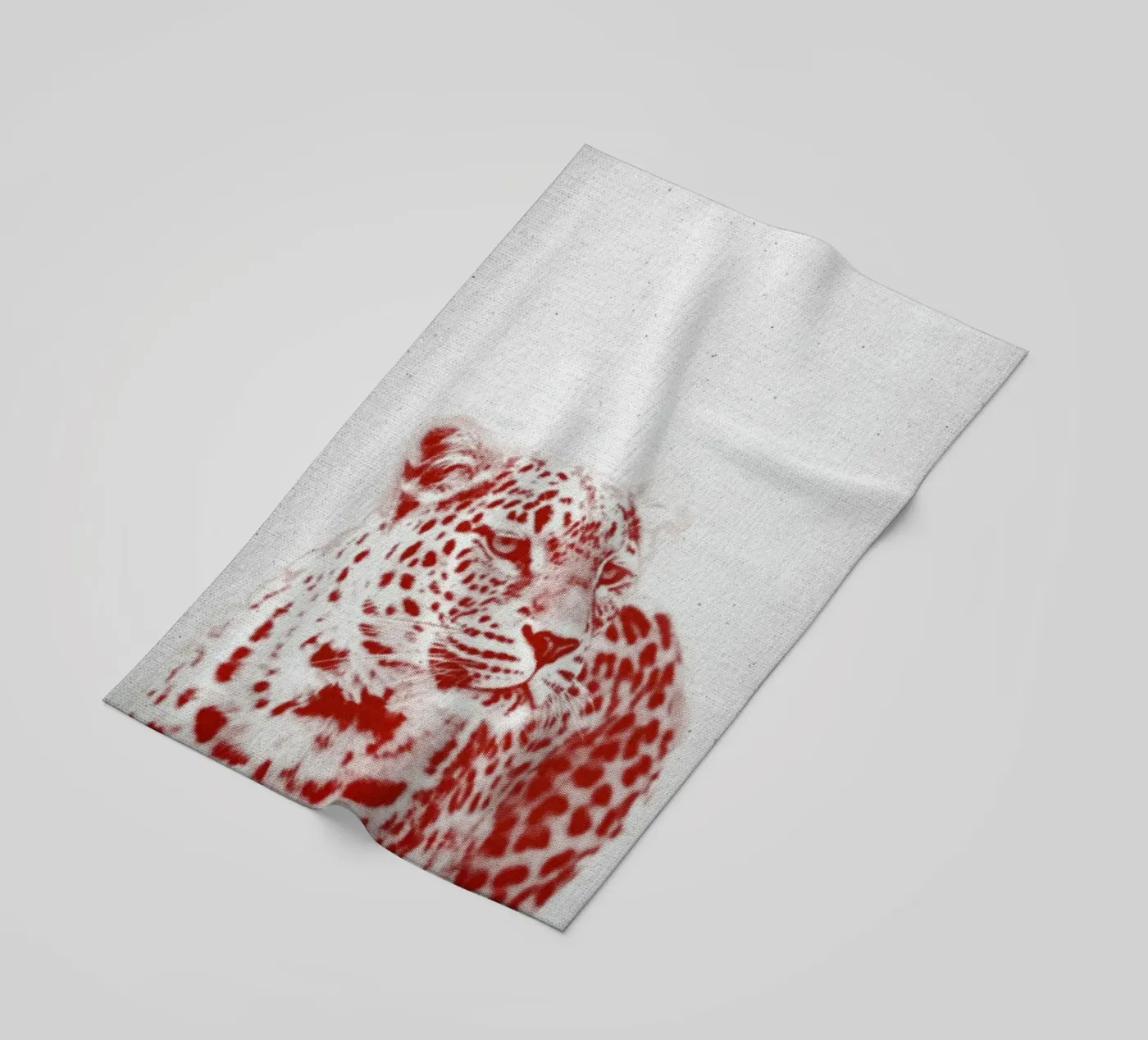 Leopard 01 beach towel by Froilein Juno