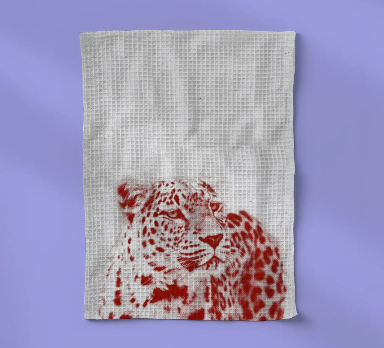 Leopard canovaccio da cucina da Froilein Juno