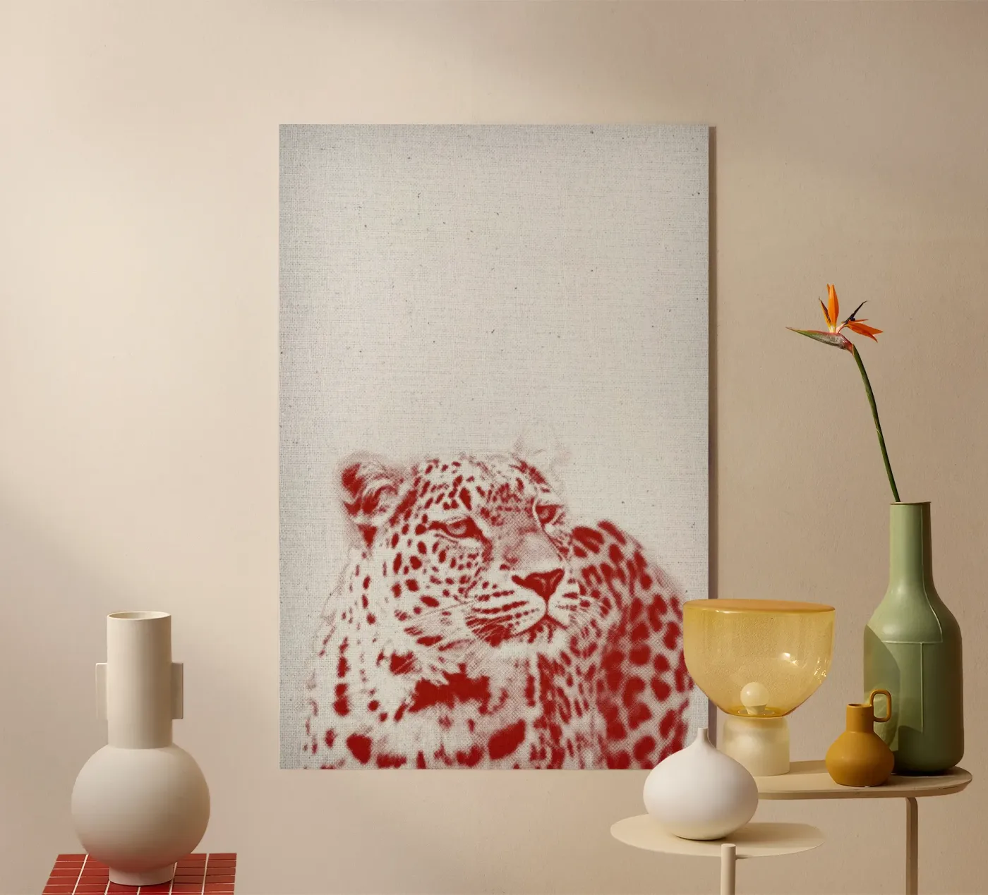 Leopard 01 plexiglas de Froilein Juno