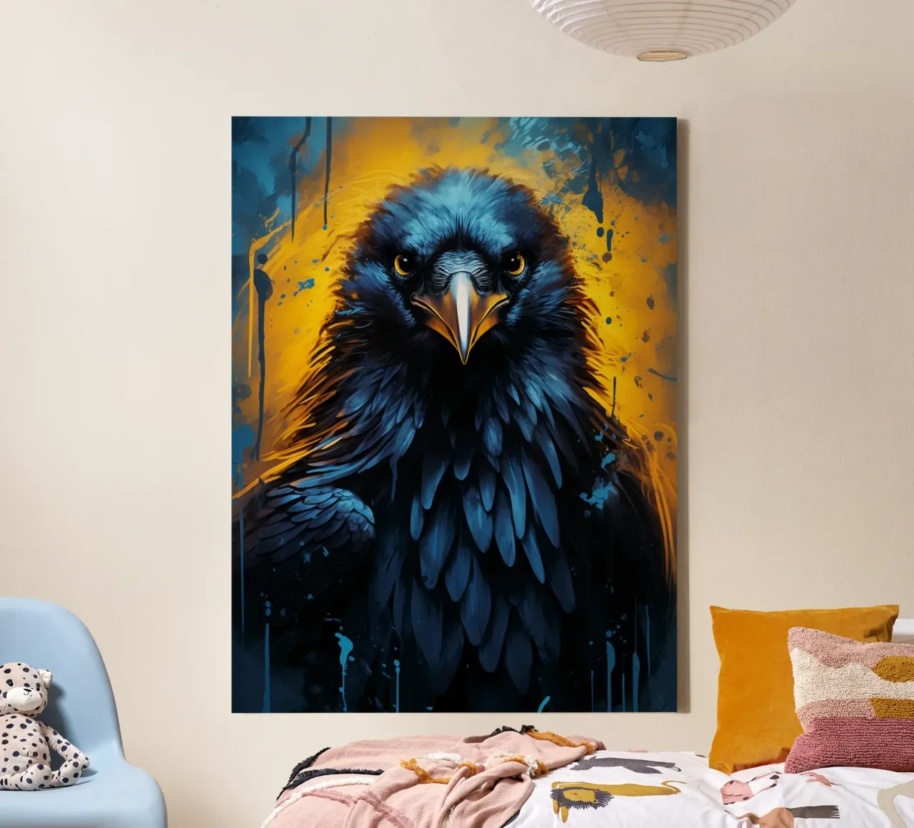 Raven Fantasy 2 canvas by Mateo