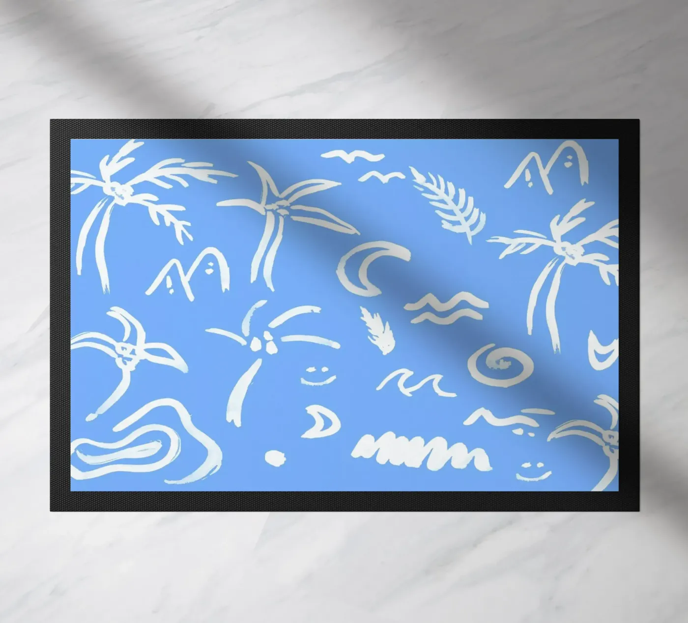 Bring Summer Back doormat by Daniela Roessler