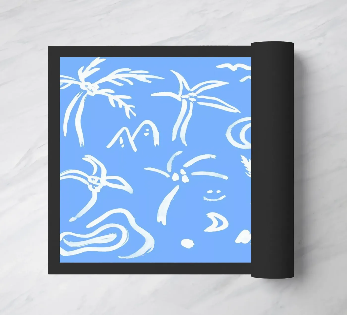 Bring Summer Back doormat by Daniela Roessler