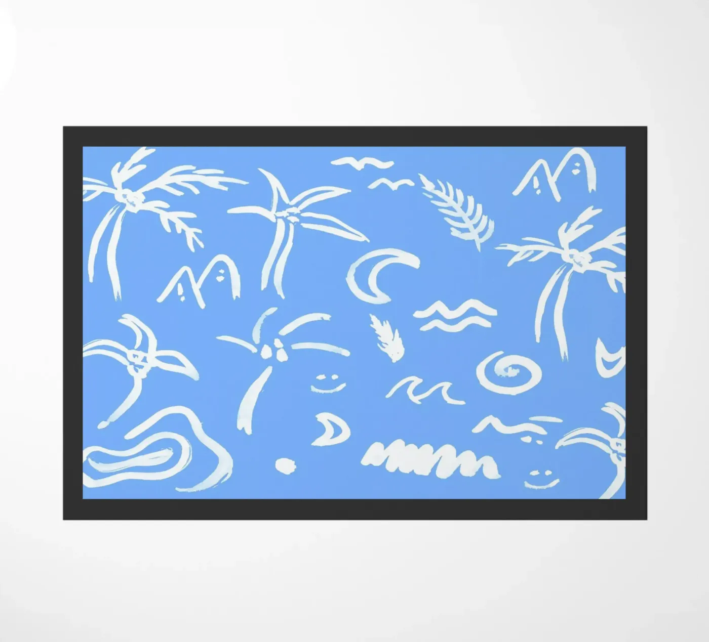 Bring Summer Back doormat by Daniela Roessler