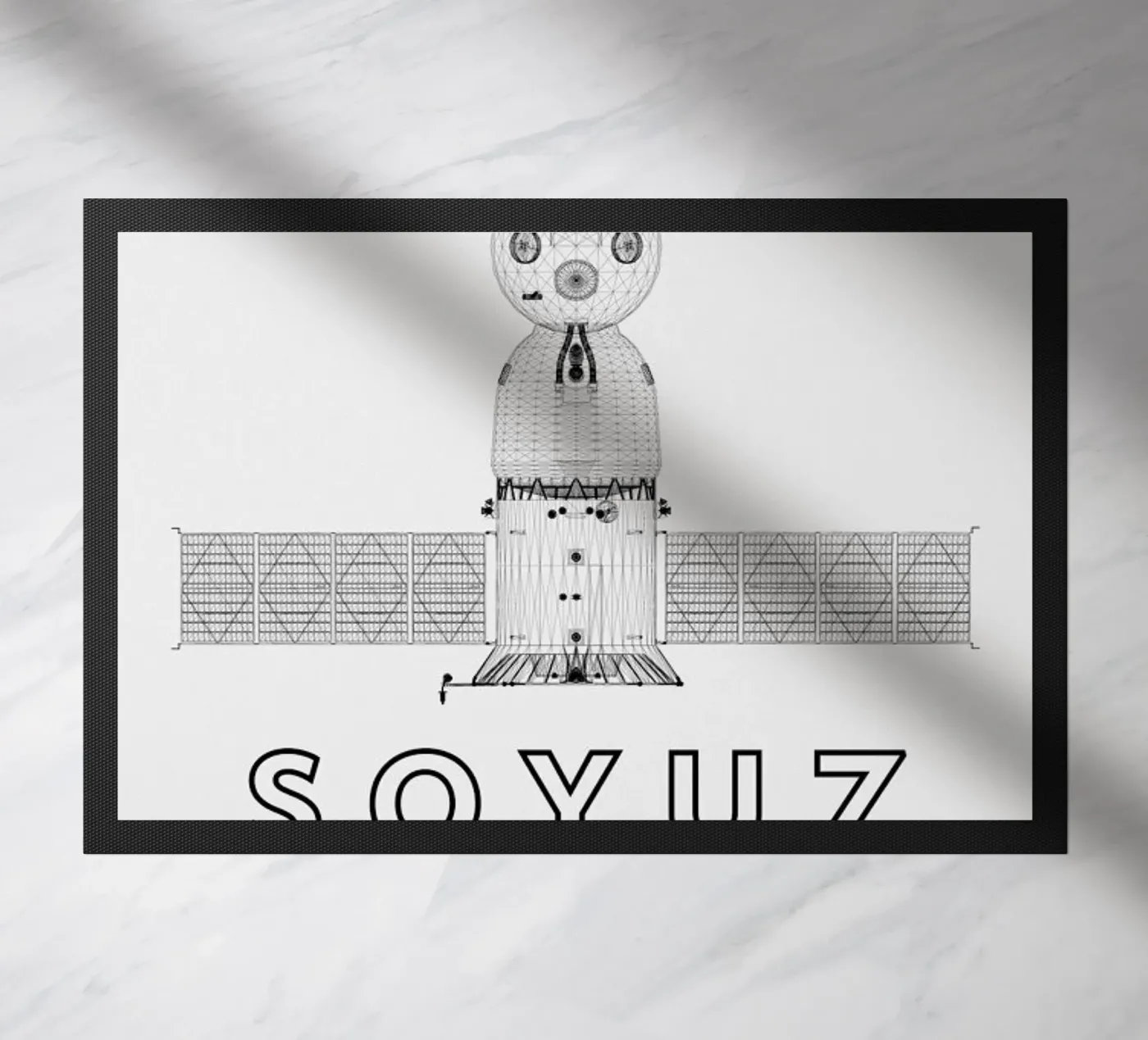 Soyuz doormat by Marc Schulthess