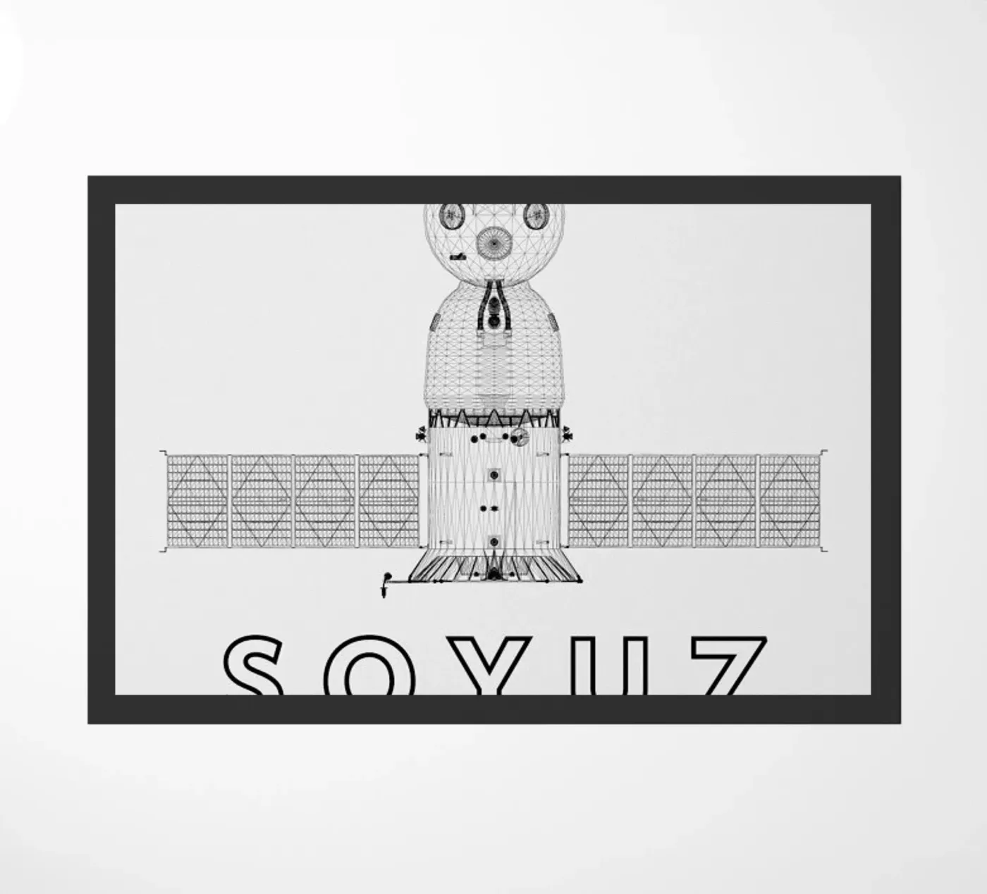 Soyuz doormat by Marc Schulthess