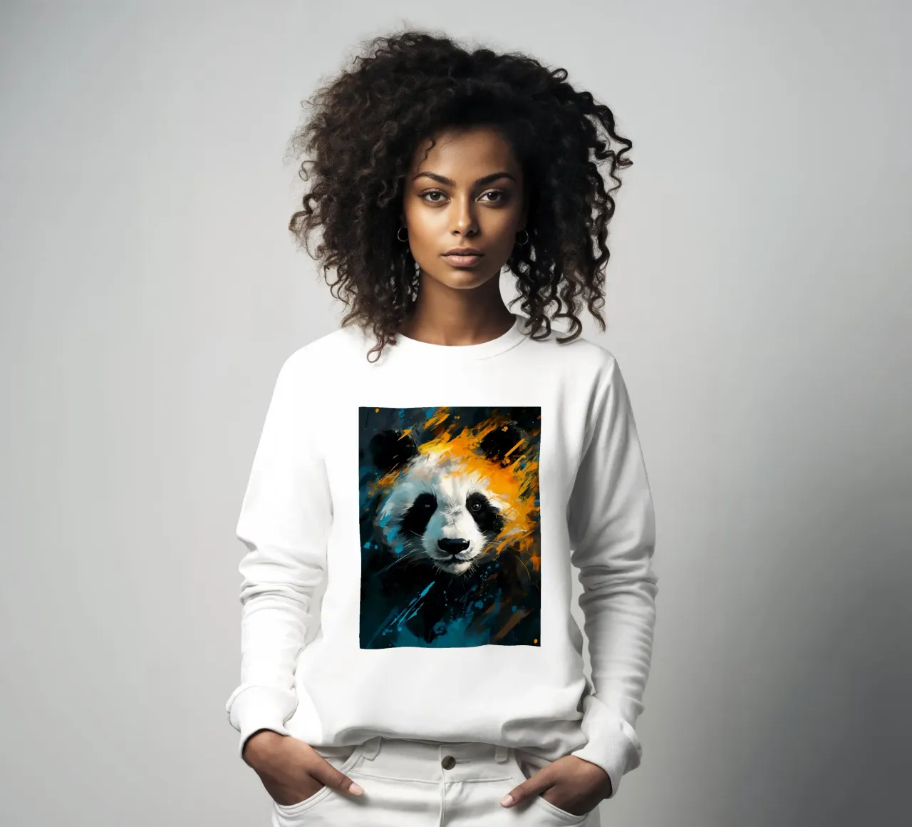Panda Fantasy felpa da Mateo