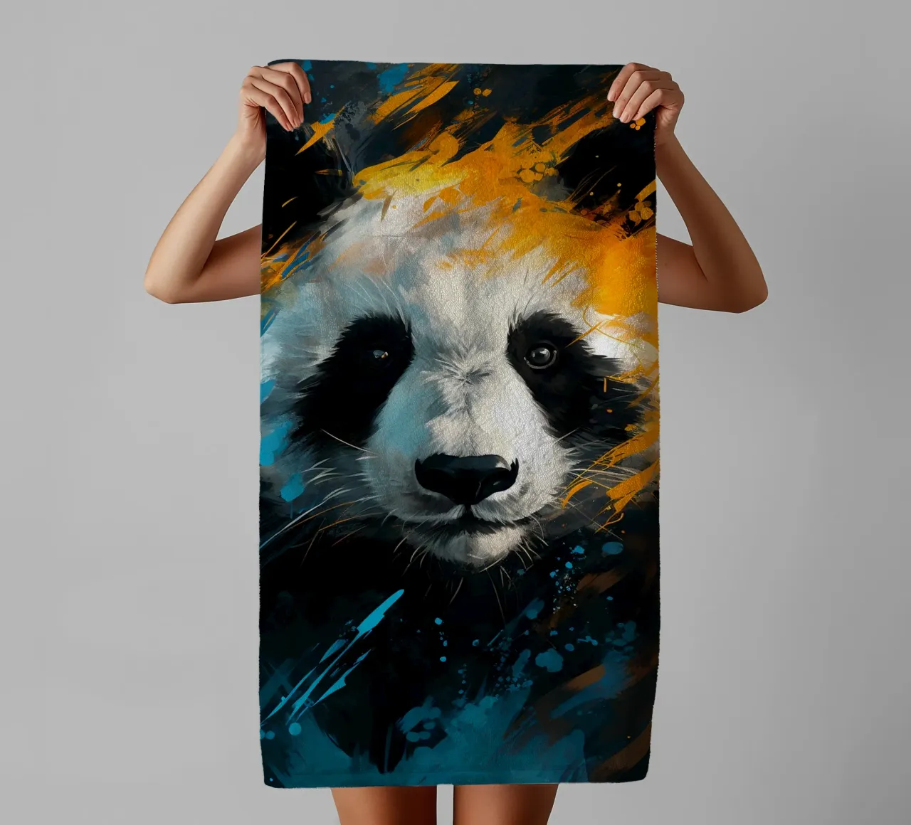 Panda Fantasy asciugamano da bagno da Mateo