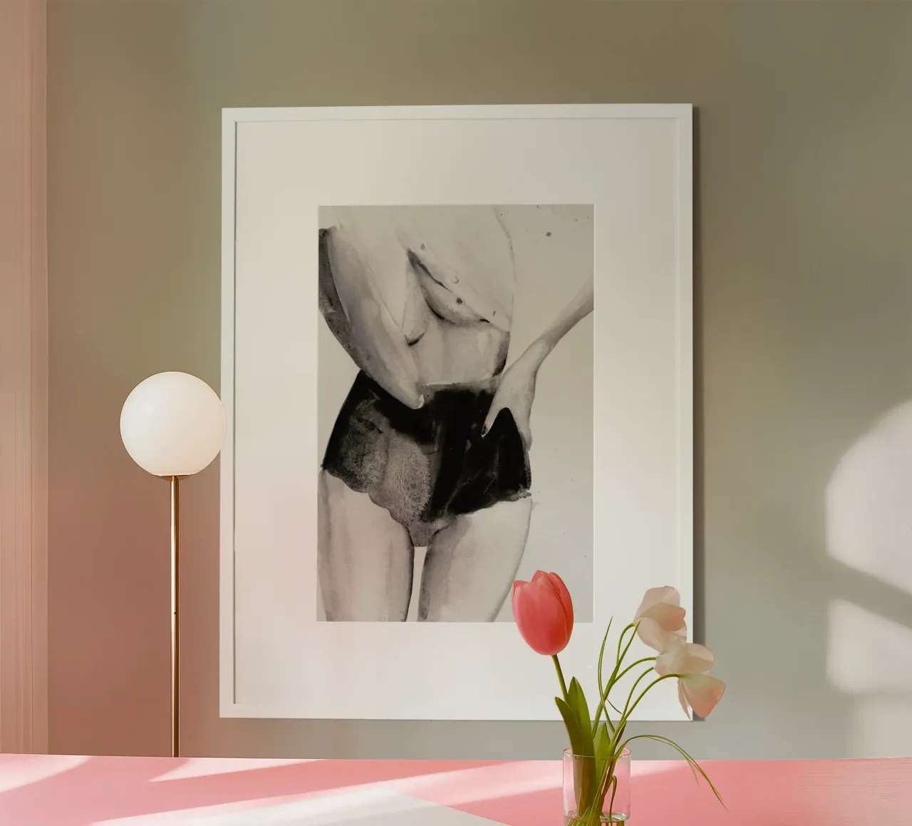 Dance with Me poster con telaio in alluminio da Victoria Verbaan