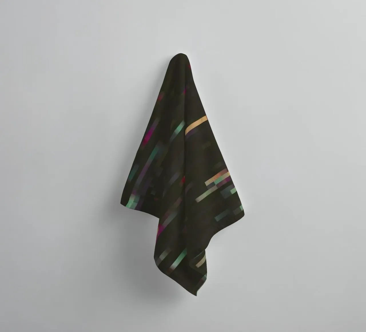 Pixelmania XI towel by Metron