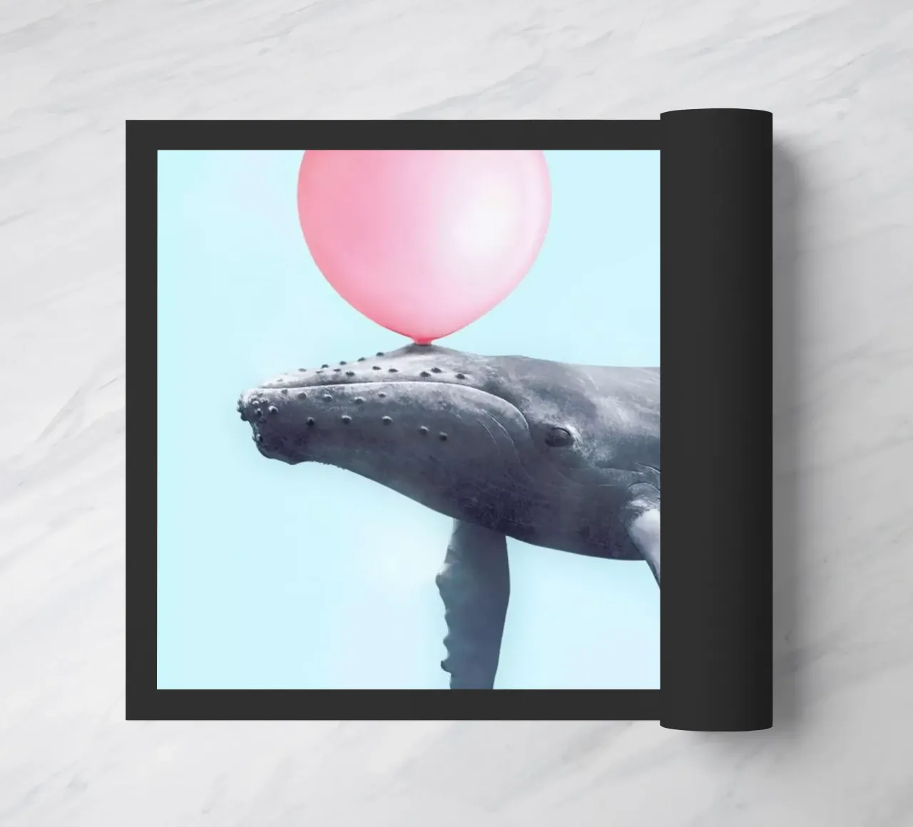 Bubblegum Whale zerbino da Paul Fuentes Design