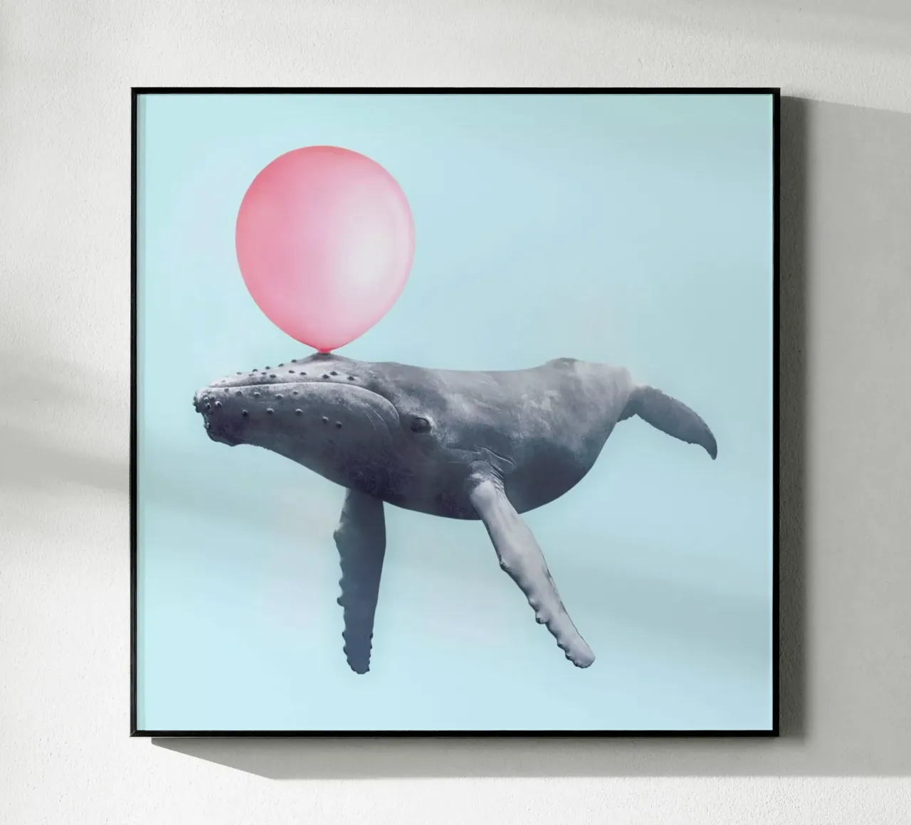 Bubblegum Whale plexiglass da Paul Fuentes Design