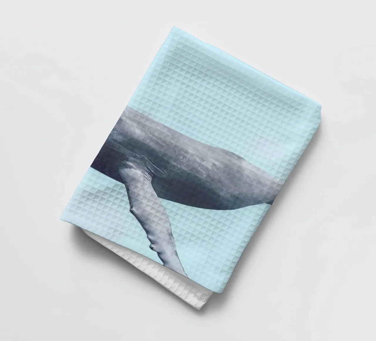 Bubblegum Whale canovaccio da cucina da Paul Fuentes Design