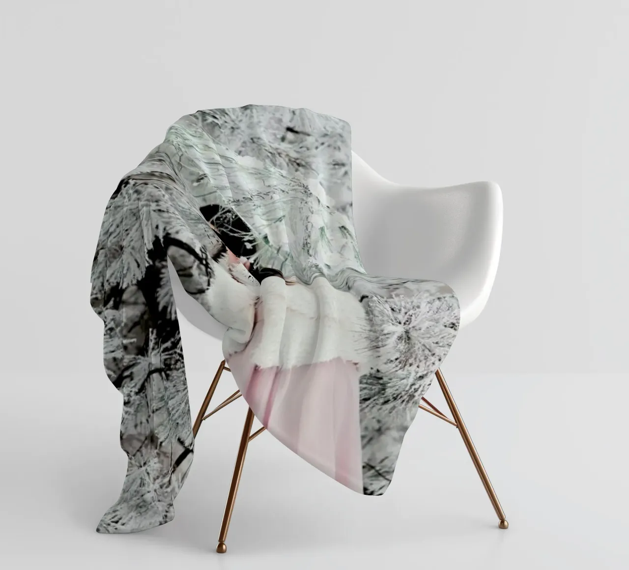 Cold Winter fleecedeken van Jovana Rikalo