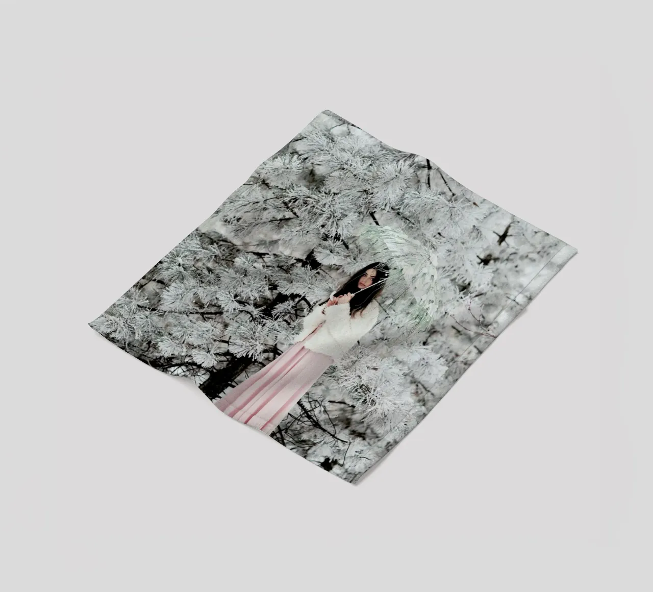 Cold Winter fleecedeken van Jovana Rikalo