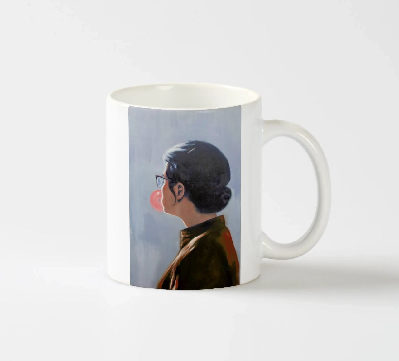 Should I Stay or Should I Go tazza in ceramica da Alexander Grahovsky