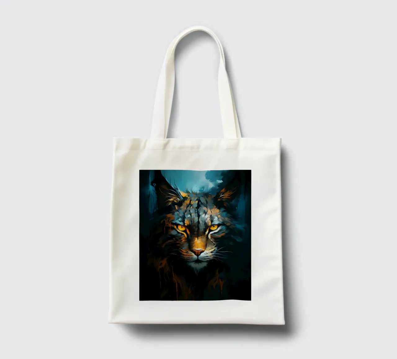 Lynx Fantasy Jutebeutel von Mateo