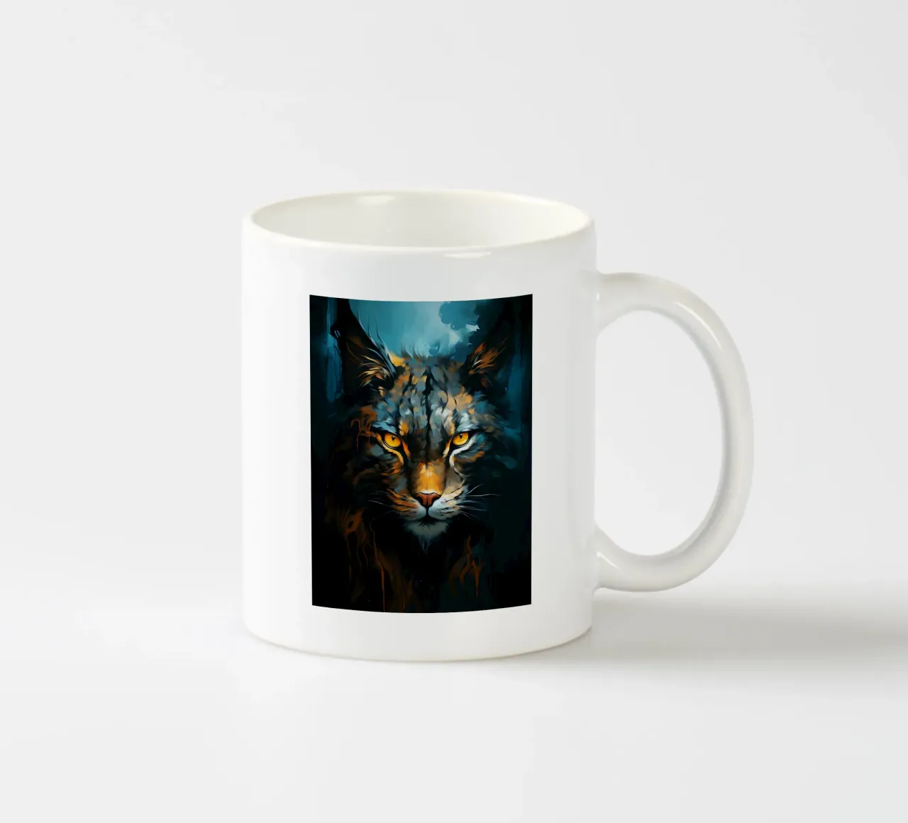 Lynx Fantasy tazza in ceramica da Mateo